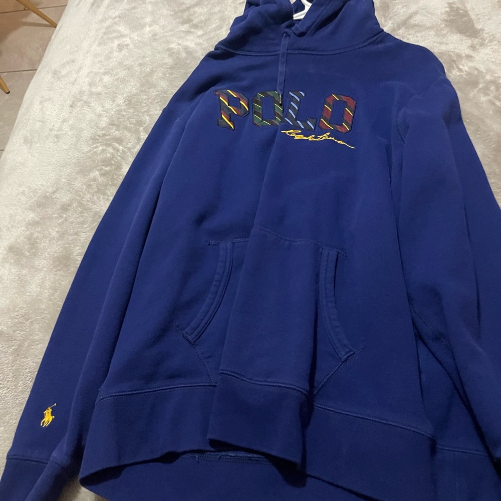 Polo Ralph Lauren Blue Hoodie